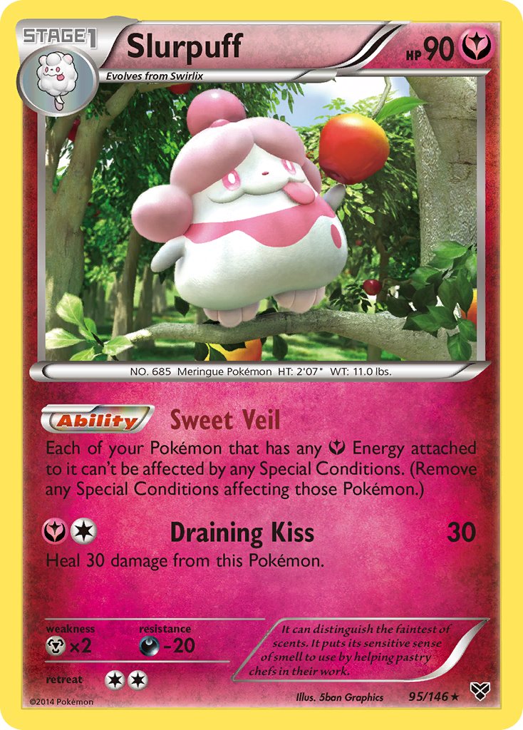 Slurpuff (95/146) (Theme Deck Exclusive) [XY: Base Set] - The Mythic Store | 24h Order Processing