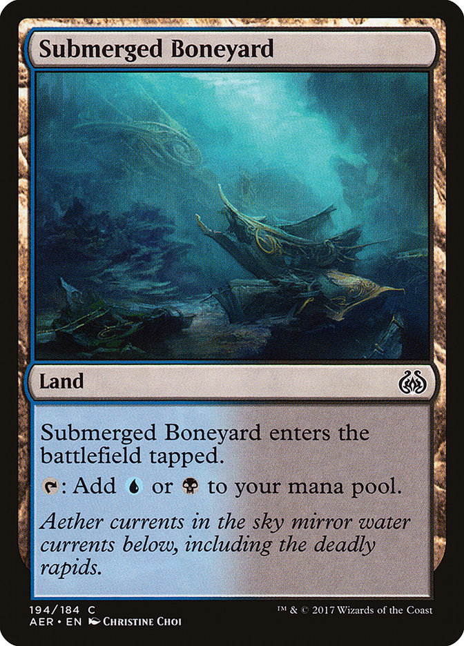 Submerged Boneyard [Aether Revolt] - The Mythic Store | 24h Order Processing