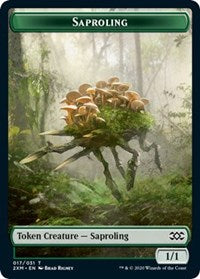 Saproling // Servo Double-Sided Token [Double Masters Tokens] - The Mythic Store | 24h Order Processing