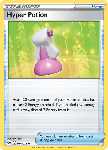 Hyper Potion (054/073) [Sword & Shield: Champion's Path] - The Mythic Store | 24h Order Processing