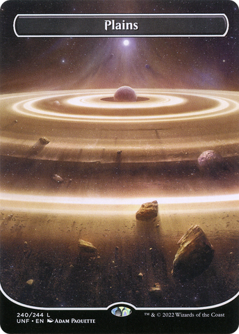 Plains (240) (Orbital Space-ic Land) [Unfinity] - The Mythic Store | 24h Order Processing