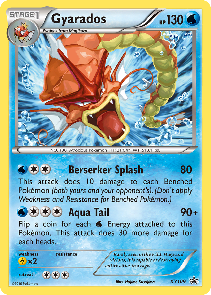 Gyarados (XY109) [XY: Black Star Promos] - The Mythic Store | 24h Order Processing