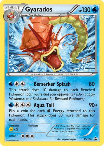 Gyarados (XY109) [XY: Black Star Promos] - The Mythic Store | 24h Order Processing