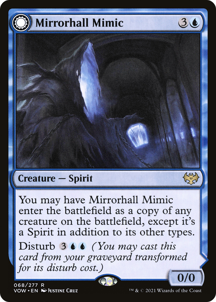 Mirrorhall Mimic // Ghastly Mimicry [Innistrad: Crimson Vow] - The Mythic Store | 24h Order Processing