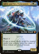 Adrix and Nev, Twincasters (Extended Art) [Commander 2021] - The Mythic Store | 24h Order Processing
