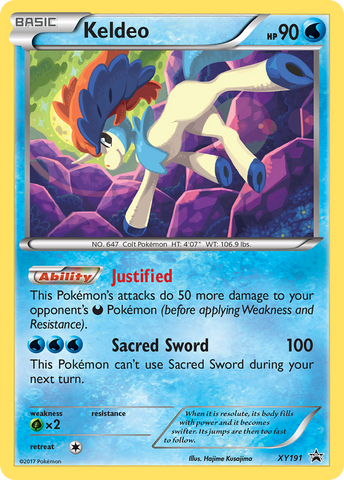 Keldeo (XY191) [XY: Black Star Promos] - The Mythic Store | 24h Order Processing