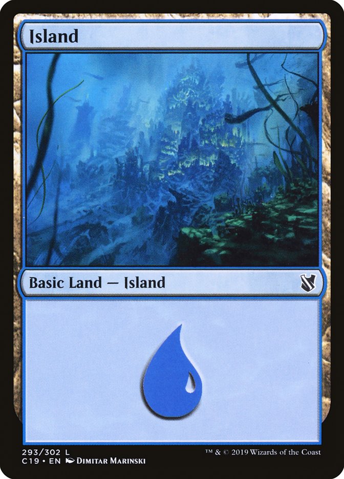 Island (293) [Commander 2019] - The Mythic Store | 24h Order Processing