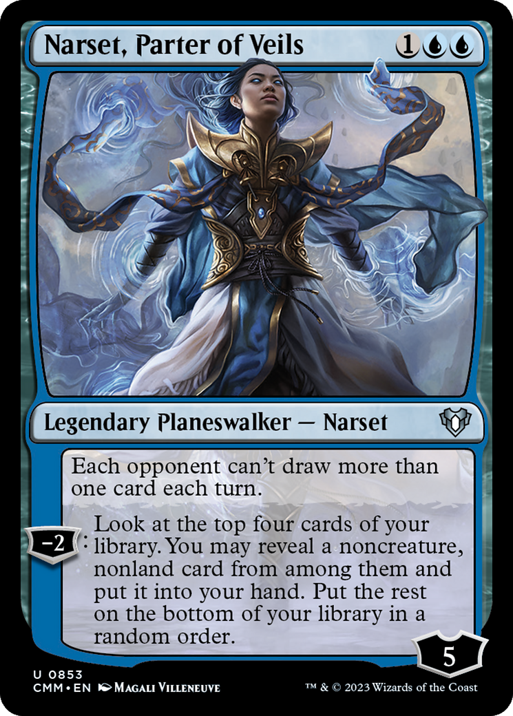 Narset, Parter of Veils [Commander Masters] - The Mythic Store | 24h Order Processing