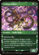 Coiling Stalker (Showcase Ninja) [Kamigawa: Neon Dynasty] - The Mythic Store | 24h Order Processing
