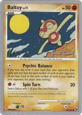 Baltoy LV.11 (60/106) (Psychic Lock - Jason Klaczynski) [World Championships 2008] - The Mythic Store | 24h Order Processing