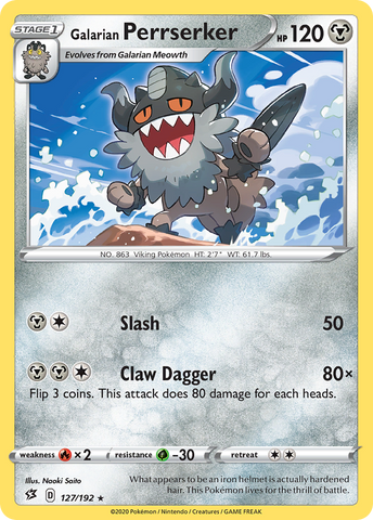 Galarian Perrserker (127/192) [Sword & Shield: Rebel Clash] - The Mythic Store | 24h Order Processing