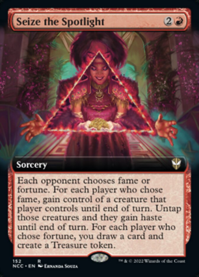 Seize the Spotlight (Extended Art) [Streets of New Capenna Commander] - The Mythic Store | 24h Order Processing