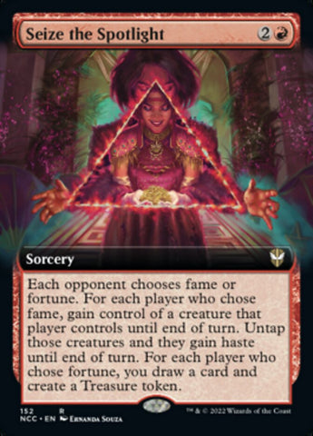 Seize the Spotlight (Extended Art) [Streets of New Capenna Commander] - The Mythic Store | 24h Order Processing
