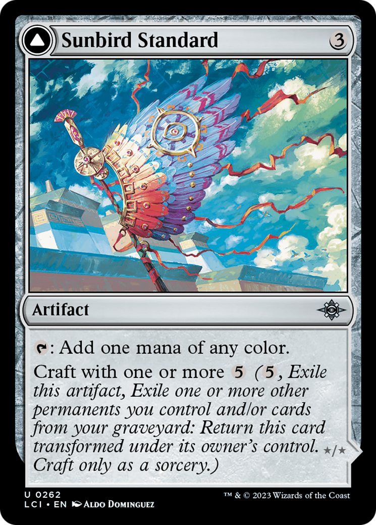 Sunbird Standard // Sunbird Effigy [The Lost Caverns of Ixalan] - The Mythic Store | 24h Order Processing