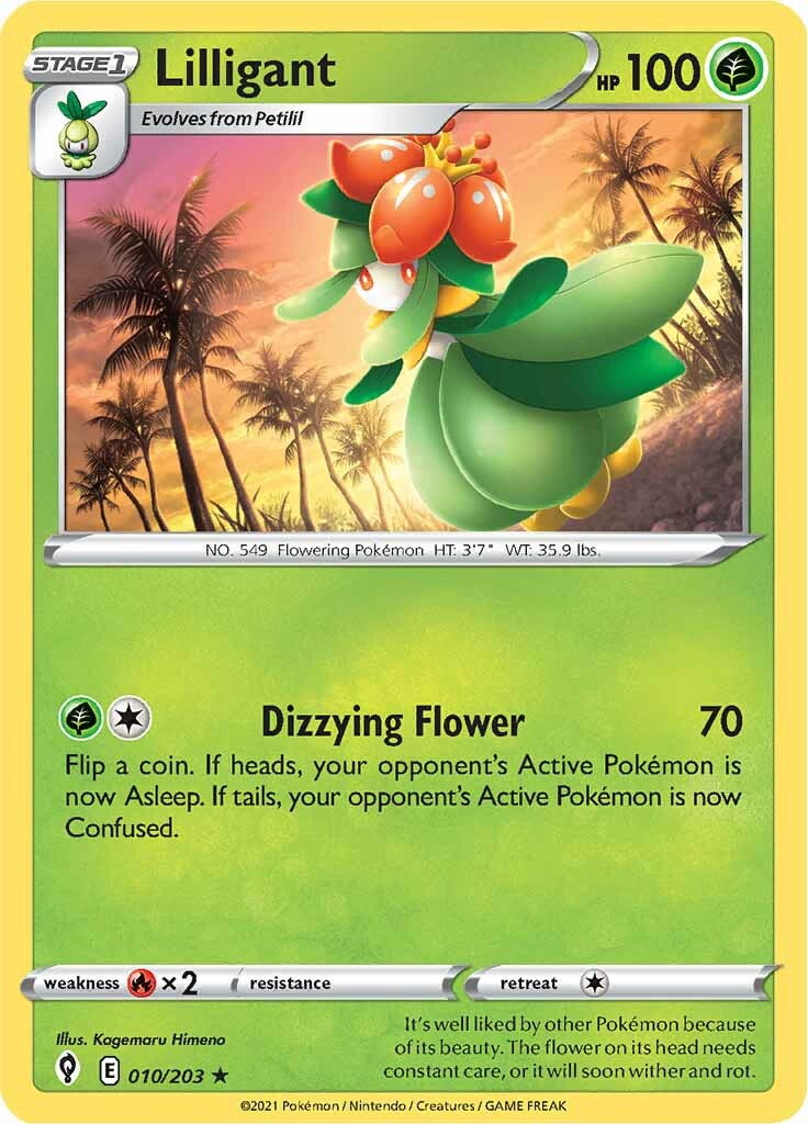 Lilligant (010/203) [Sword & Shield: Evolving Skies] - The Mythic Store | 24h Order Processing