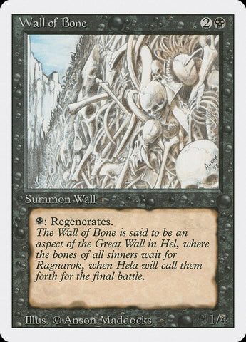 Wall of Bone [Revised Edition] - The Mythic Store | 24h Order Processing