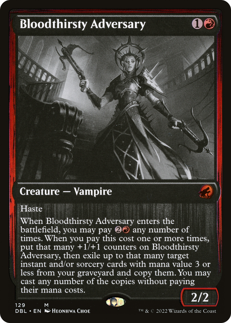 Bloodthirsty Adversary [Innistrad: Double Feature] - The Mythic Store | 24h Order Processing