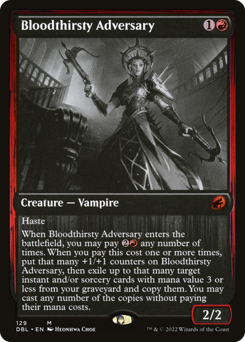 Bloodthirsty Adversary [Innistrad: Double Feature] - The Mythic Store | 24h Order Processing