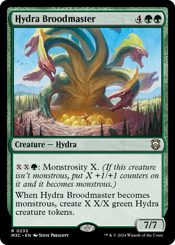 Hydra Broodmaster (Ripple Foil) [Modern Horizons 3 Commander] - The Mythic Store | 24h Order Processing