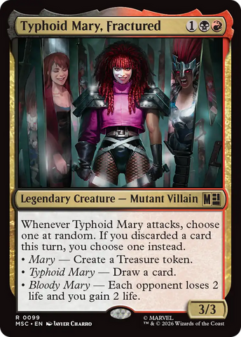 Typhoid Mary, Fractured (Surge Foil) [Marvel Super Heroes Commander] - The Mythic Store | 24h Order Processing