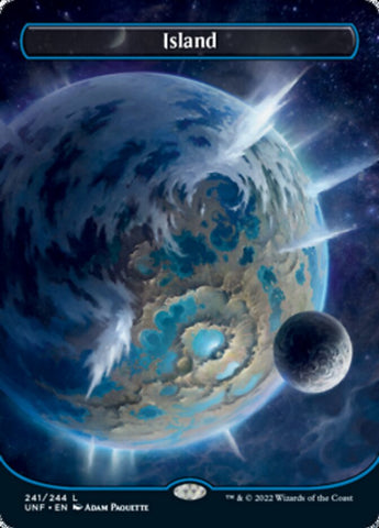 Island (241) (Orbital Space-ic Land) [Unfinity] - The Mythic Store | 24h Order Processing