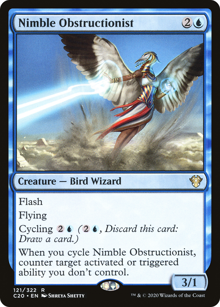 Nimble Obstructionist [Commander 2020] - The Mythic Store | 24h Order Processing