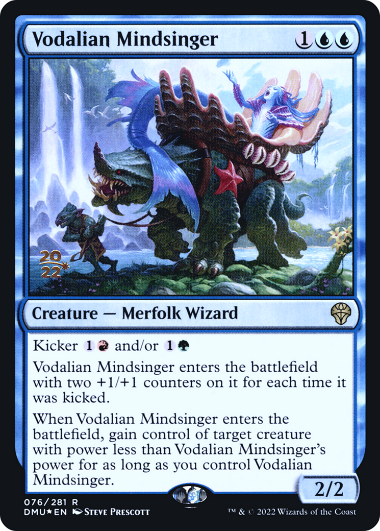 Vodalian Mindsinger [Dominaria United Prerelease Promos] - The Mythic Store | 24h Order Processing