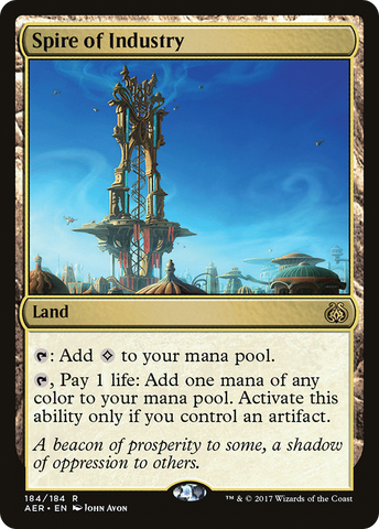 Spire of Industry [Aether Revolt] - The Mythic Store | 24h Order Processing
