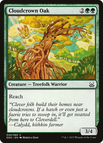 Cloudcrown Oak [Duel Decks: Mind vs. Might] - The Mythic Store | 24h Order Processing