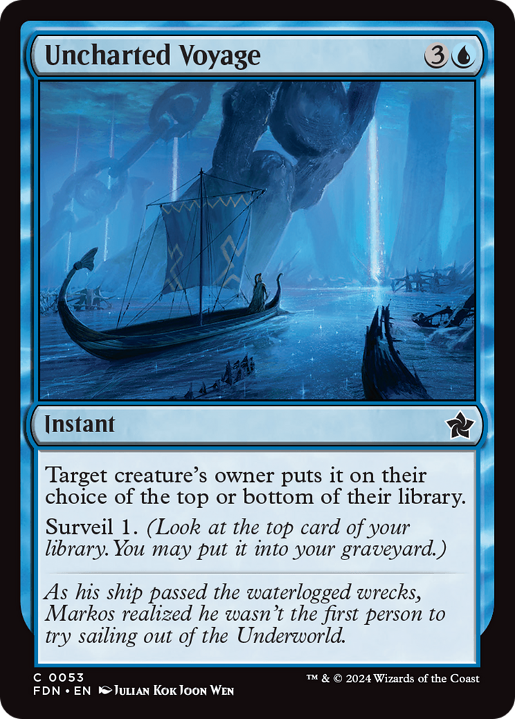 Uncharted Voyage [Foundations] - The Mythic Store | 24h Order Processing