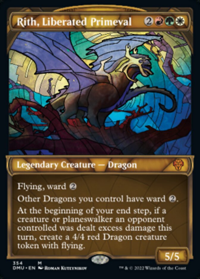 Rith, Liberated Primeval (Showcase Textured) [Dominaria United] - The Mythic Store | 24h Order Processing