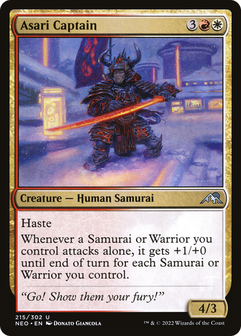 Asari Captain [Kamigawa: Neon Dynasty] - The Mythic Store | 24h Order Processing