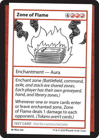 Zone of Flame [Mystery Booster 2 Playtest Cards] - The Mythic Store | 24h Order Processing