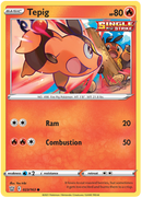 Tepig (023/163) [Sword & Shield: Battle Styles] - The Mythic Store | 24h Order Processing