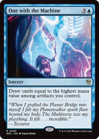 One with the Machine [Aetherdrift Commander] - The Mythic Store | 24h Order Processing
