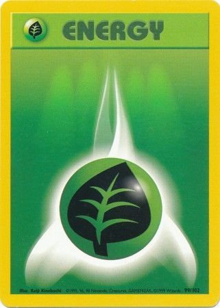 Grass Energy (99/102) [Base Set Unlimited] - The Mythic Store | 24h Order Processing