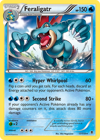 Feraligatr (17/119) [XY: Phantom Forces] - The Mythic Store | 24h Order Processing