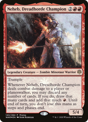 Neheb, Dreadhorde Champion [Resale Promos] - The Mythic Store | 24h Order Processing