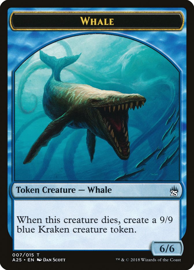 Whale Token [Masters 25 Tokens] - The Mythic Store | 24h Order Processing