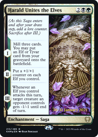 Harald Unites the Elves [Kaldheim Prerelease Promos] - The Mythic Store | 24h Order Processing