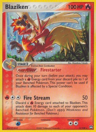 Blaziken (5/108) (Stamped) [EX: Power Keepers] - The Mythic Store | 24h Order Processing