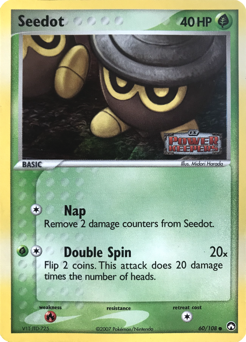 Seedot (60/108) (Stamped) [EX: Power Keepers] - The Mythic Store | 24h Order Processing