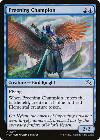 Preening Champion [March of the Machine] - The Mythic Store | 24h Order Processing