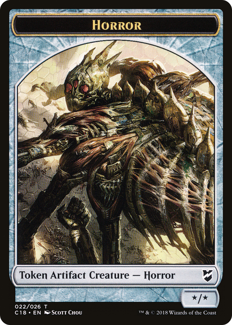 Inkling // Horror Double-Sided Token [The List] - The Mythic Store | 24h Order Processing
