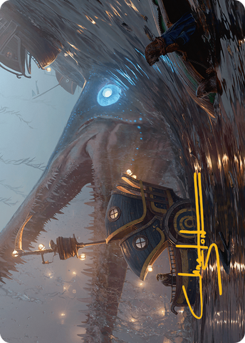 Eluge, the Shoreless Sea Art Card (Gold-Stamped Signature) [Bloomburrow Art Series] - The Mythic Store | 24h Order Processing