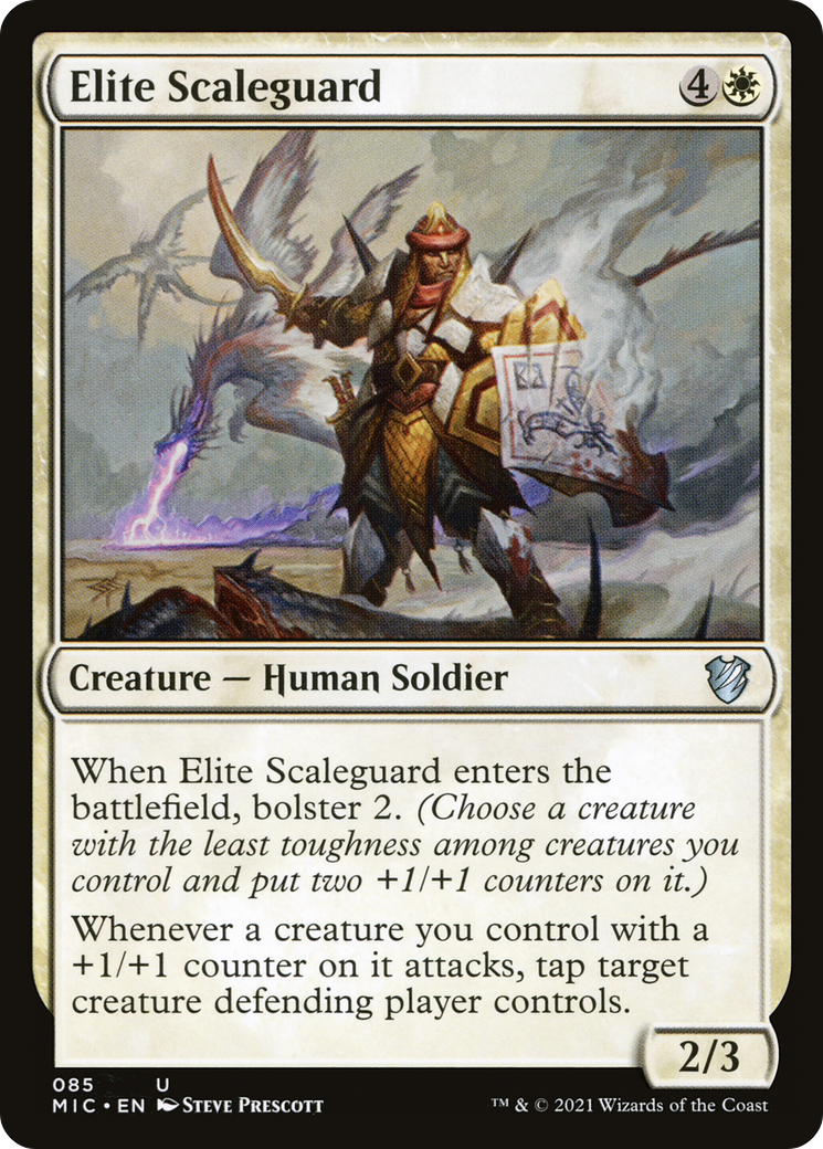 Elite Scaleguard [Innistrad: Midnight Hunt Commander] - The Mythic Store | 24h Order Processing