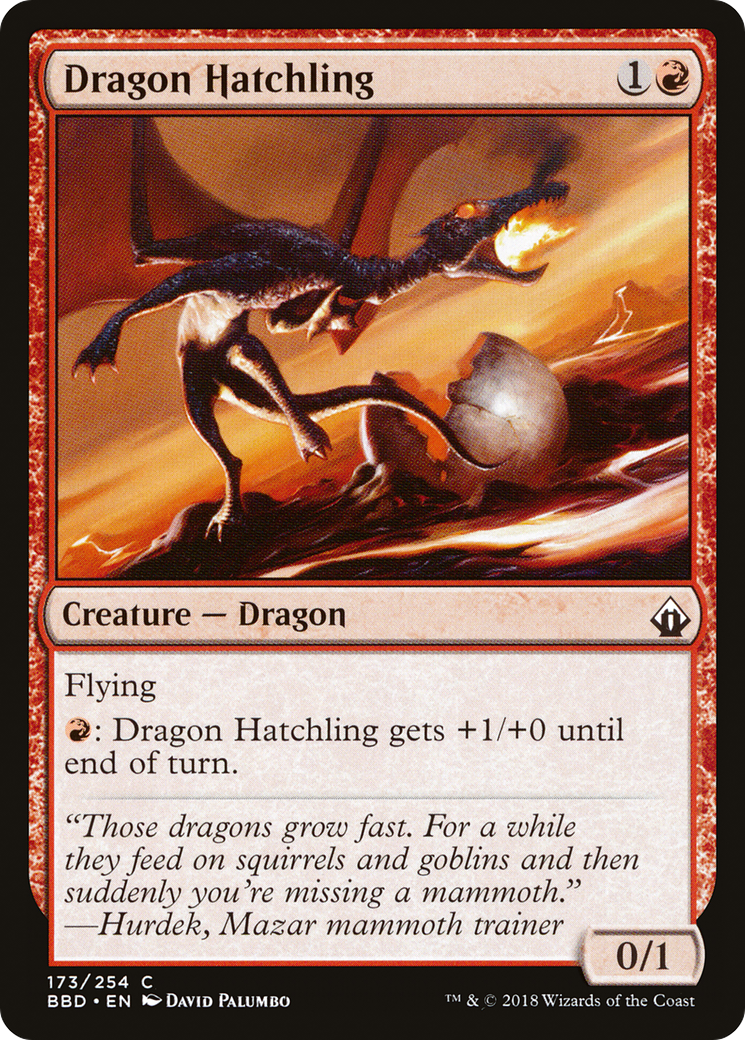 Dragon Hatchling [Battlebond] - The Mythic Store | 24h Order Processing