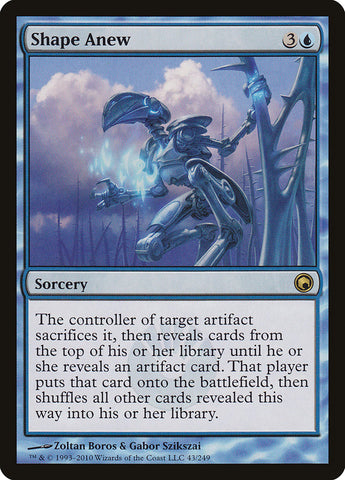 Shape Anew [Scars of Mirrodin] - The Mythic Store | 24h Order Processing
