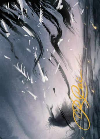 Shadow Prophecy Art Card (Gold-Stamped Signature) [Dominaria United Art Series] - The Mythic Store | 24h Order Processing