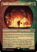 Gimli, Mournful Avenger (Showcase) (Surge Foil) [The Lord of the Rings: Tales of Middle-Earth] - The Mythic Store | 24h Order Processing